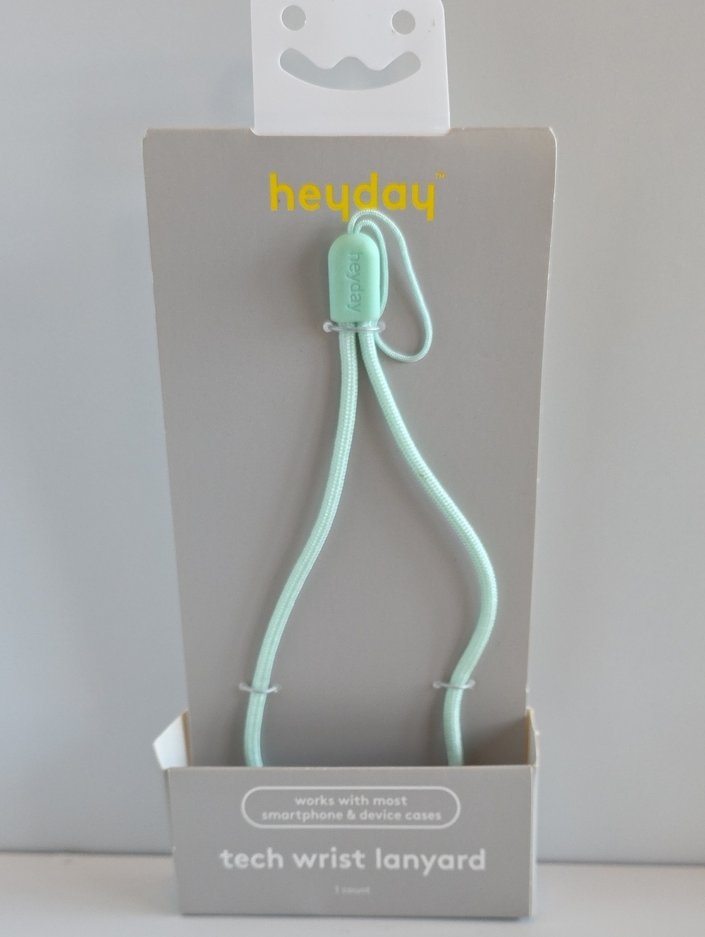 Heyday Minty Blue Tech Wrist Lanyard NWT